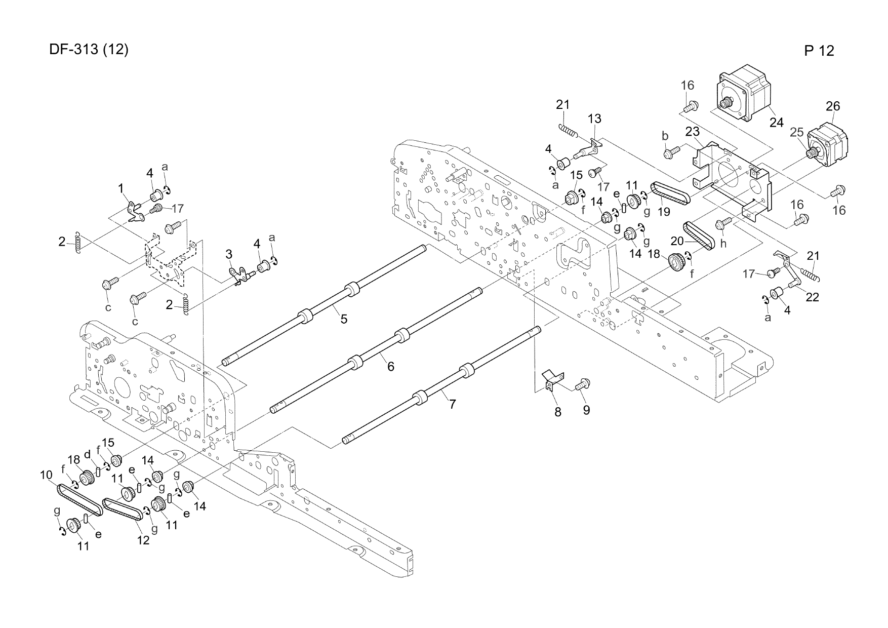 Konica-Minolta Options DF-313 Parts Manual-6